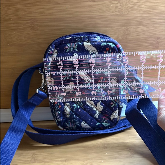 Vera Bradley Forbidden Forest Hedwig Quilted Crossbody Mini Bag - Picture 7 of 8